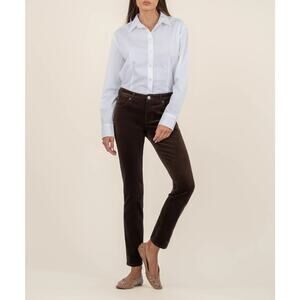 NWT- KUT From The Kloth Catherine in Brownie Corduroy Boyfriend Sz:2‎ Ret$220